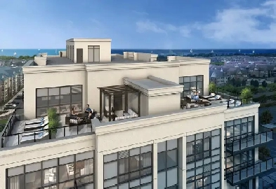 Penthouse SouthWest Views  2 bed2bath  Bowmanville image