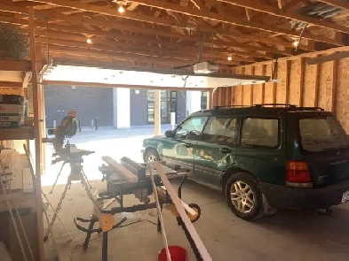 double garage for lease image