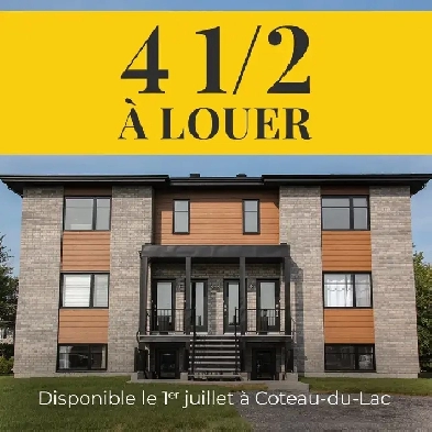 4   LOUER  DISPONIBLE LE 1ER JUILLET image