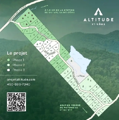 Terrains  vendre  Projet Altitude StCme image
