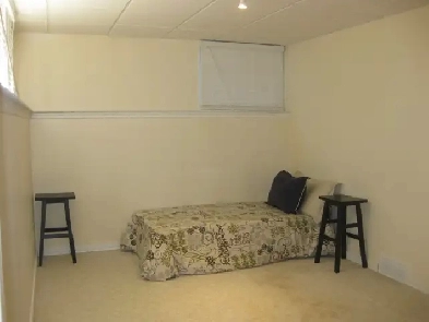 Fully furnished basement suites for 400 image