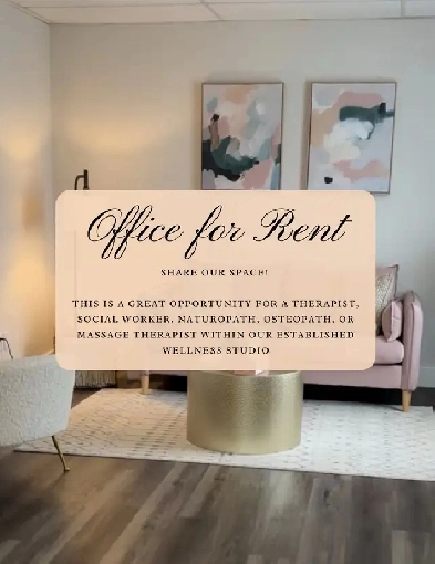 Office for Rent in Wellness Studio image