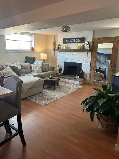 2 BDRM 1 BATH BASEMENT APARTMENT in Orangeville  AVAILABLE NOW image