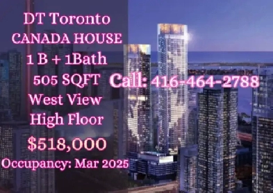Canada house Condo in Downtown TorontoONLY 518000 image
