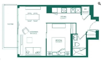 For sell TorontoDt YorkvilleCharles at Church condo 559990 image