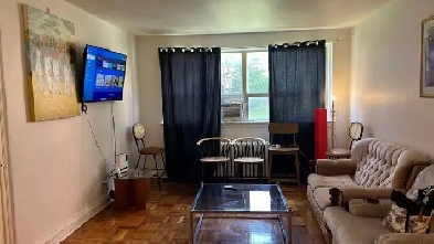 Furnished onebdr apt Victoria Park Station asap image
