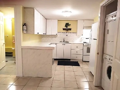 Large One Bedroom Basement Apartment for Rent image