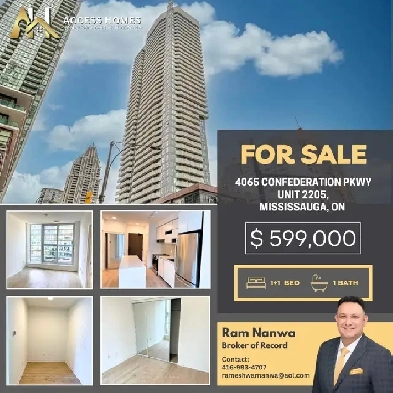 FOR SALE  4065 CONFEDERATION PKWY UNIT 2205 MISSISSAUGA image