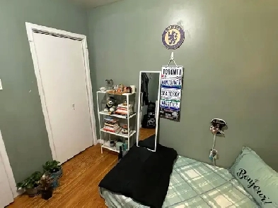 Independent furnished room for rent with shared amenities image