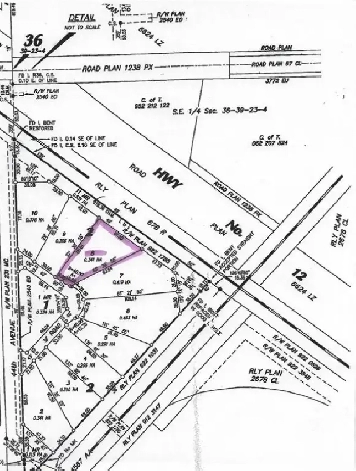 Fully serviced lot 8 in Alix  Ready for your dream home image