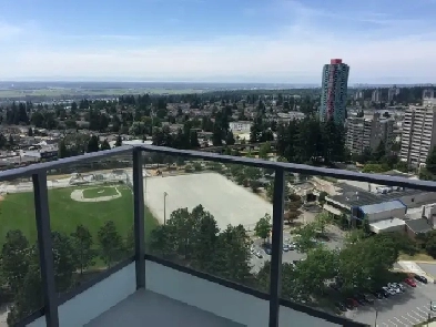 Metrotown Luxury 1 Bed Den Condo Suite for rent image