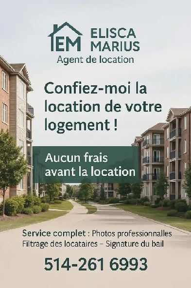 Agent de location MontralRiveNord LavalTerrebonne Blainvil image