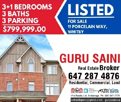 HOUSE FOR SALE IN WHITBY image