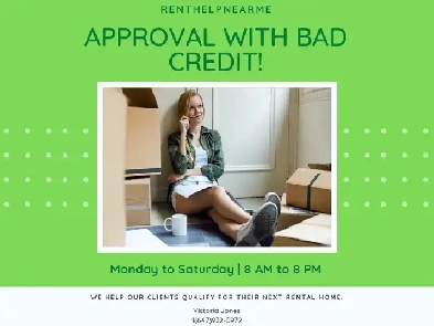 DONT LET BAD CREDIT HOLD YOU BACK FROM GETTING A RENTAL image