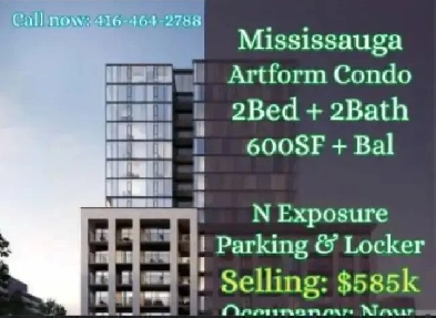 Only 585KBest location in Mississauga 2b2b with parking image