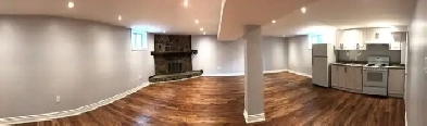 1 Bedroom Basement Apartment  Private Entrance image