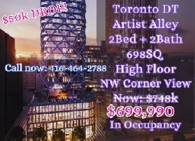 Artist Alley Condo For sale 699k for 2b2b High Floor image