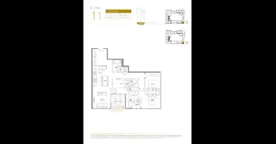 Canada House  3 Bed 3 Bath  1122 SQFT   Balcony  Under 1M image