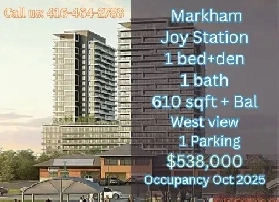 Prime Markham Location  Joy Station AssignmentOnly 538k image