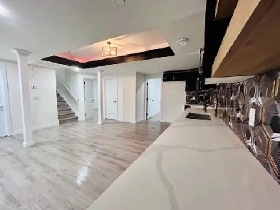 RENT REDUCED NEW BEAUTIFUL LEGAL BASEMENT SUITE FOR RENT image