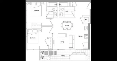 Concord Canada House  2 Bed 2 Bath  Mid Floor  799990 image