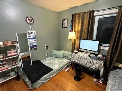 Furnished private room for rent with shared amenities image