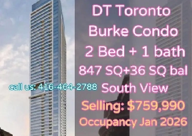Prime YongeBloor Location  Burke Condo 2 bed 699k image