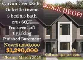 Oakville Caivan Creekside Townhouse 5b35b2707 SQFTOakville Cai image