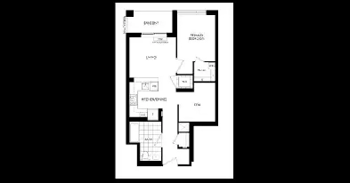 North Oak Oakville  1 Bed   Den  West View  only 569990 image