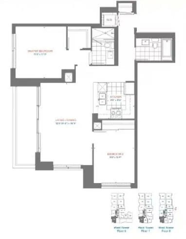 Luxury Scarborough Condo Pinnacle Toronto East 2b2b 675K image