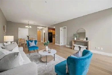 Modern LoftStyle 1 Bed  Juliette Balcony  Downtown Kitchener image