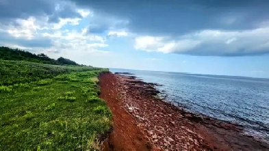 Oceanfront Log Home Monticello PEI image