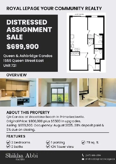 NEW LOWER PRICE QA CONDOS DISTRESSED ASSIGNMENT SALE image