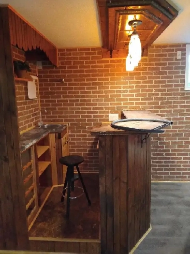 Spacious Basement for Rent 01 Aug 1 Bed  1 small room Den image
