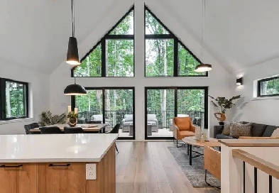 Maison cologique Scandinave de 4 chambres image