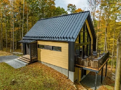 Maison cologique Scandinave de 4 chambres image