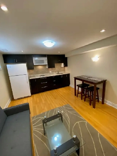 One bedroom basement apartment for rent in Etobicoke image