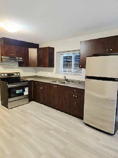 2 bedroom basement suit for rent image