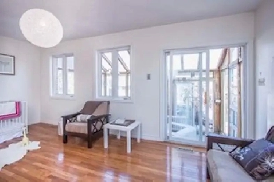 REDUCED DUFFERIN EGLINTON 2 STOREY LOFT APT  HUGE MBR SOLARIUM image