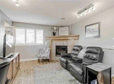 Spacious one bedroom  den two bathroom basement suite for rent image