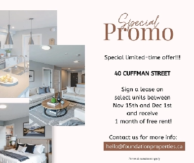 LIMITED TIME OFFER! LUXURY CORNER UNITS • ONE MONTH FREE!! Image# 1