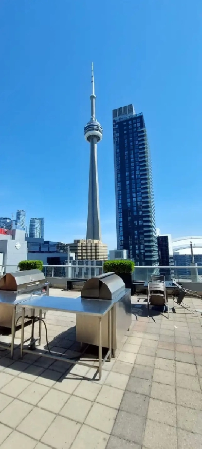 $2350 Toronto ALL-INCLUSIVE small furnished corner condo, top fl Image# 1