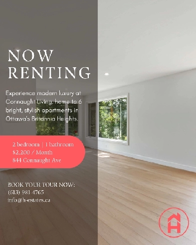 New 844 Connaught Ave Rental - 2 bedroom 1 Bath Image# 1