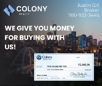 We Give You money For buying with us! (New Brokerage in Edm) Image# 1