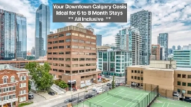 Furnished Downtown Calgary Condo Ideal for 6–8 Month Stays Image# 1
