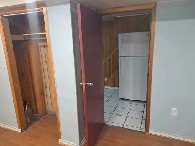 Single large bedroom basement unit for rent at DVP and 401 Image# 1