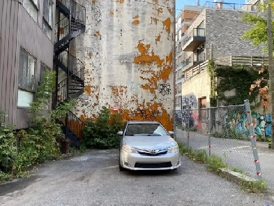'Downtown Montreal' Large Private Outdoor PARKING For Rent Image# 1