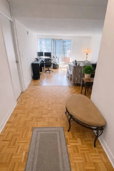 Furnished 1 Bedroom Apartment (3½) – Downtown Montreal (Guy-Conc Image# 1