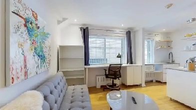 Superbe Studio Meublé au Cœur du Plateau Métro Laurier Image# 1