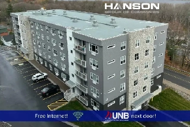 Avail July 1 next to UNB | WiFi & Water included | 409-49 Image# 1